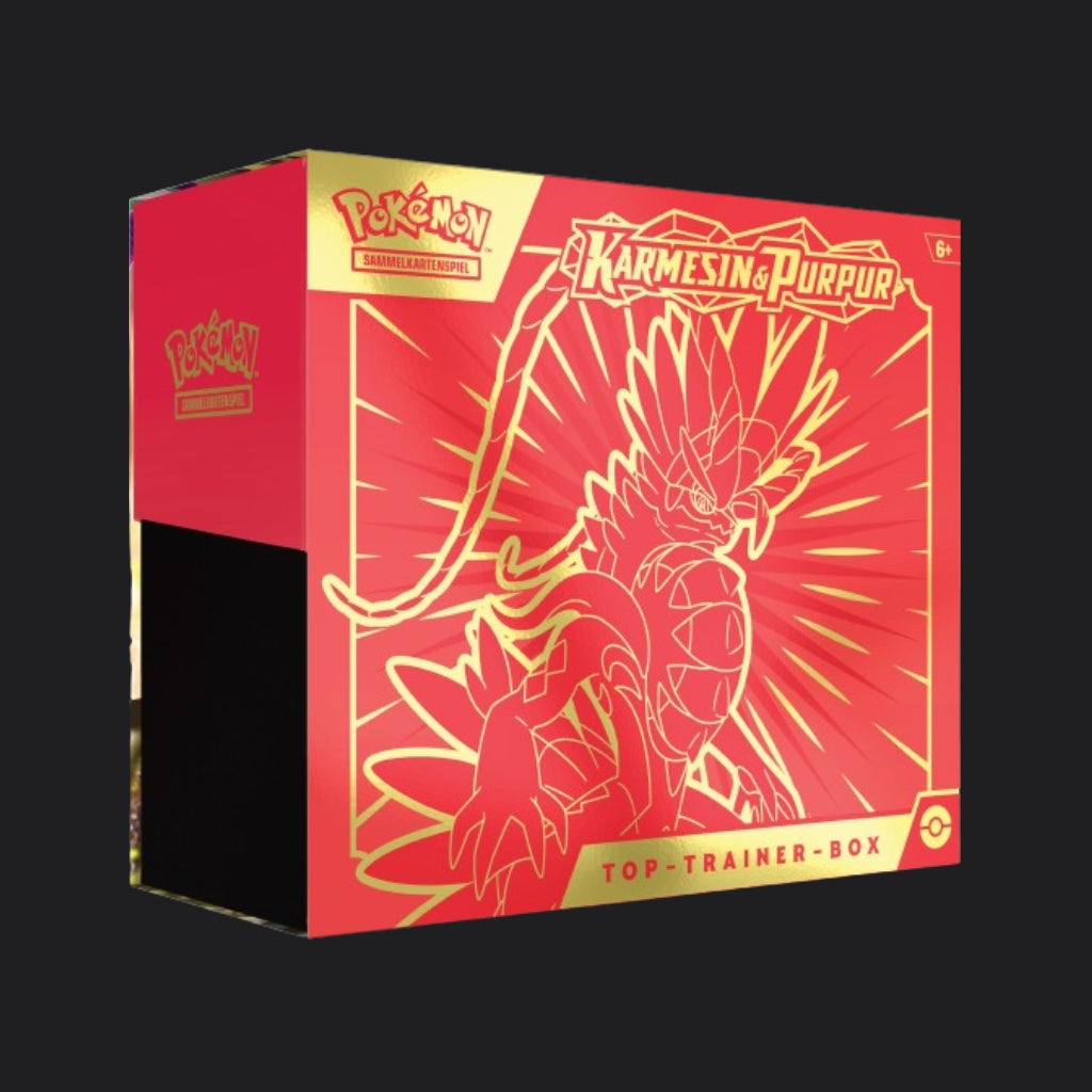 Karmesin & Purpur Koraidon Top-Trainer-Box (deutsch)