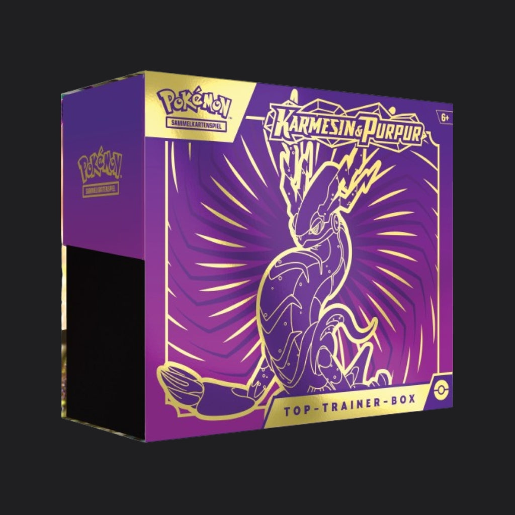 Karmesin & Purpur Miraidon Top-Trainer-Box (deutsch)