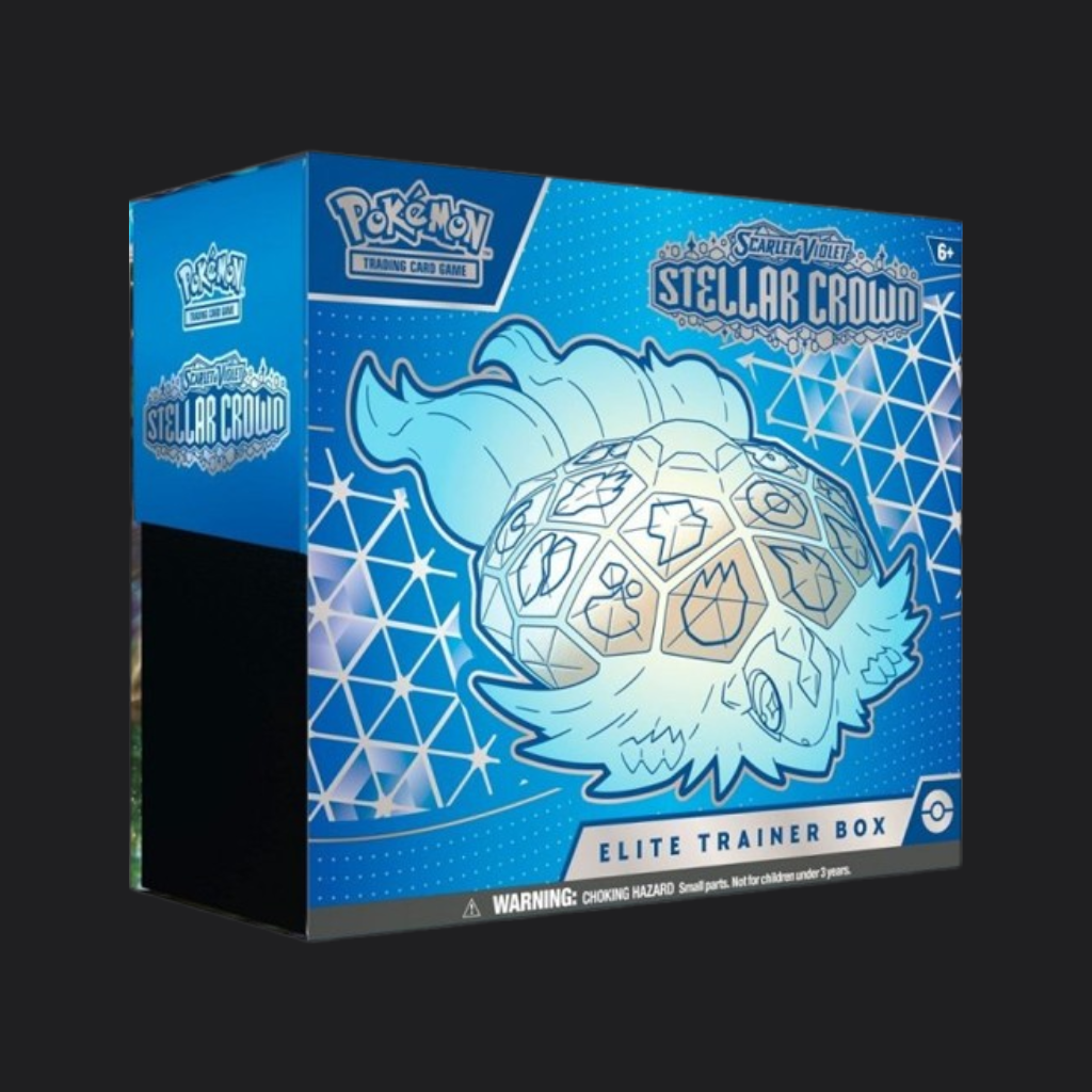 Scarlet & Violet Stellar Crown Top Trainer Box (englisch)