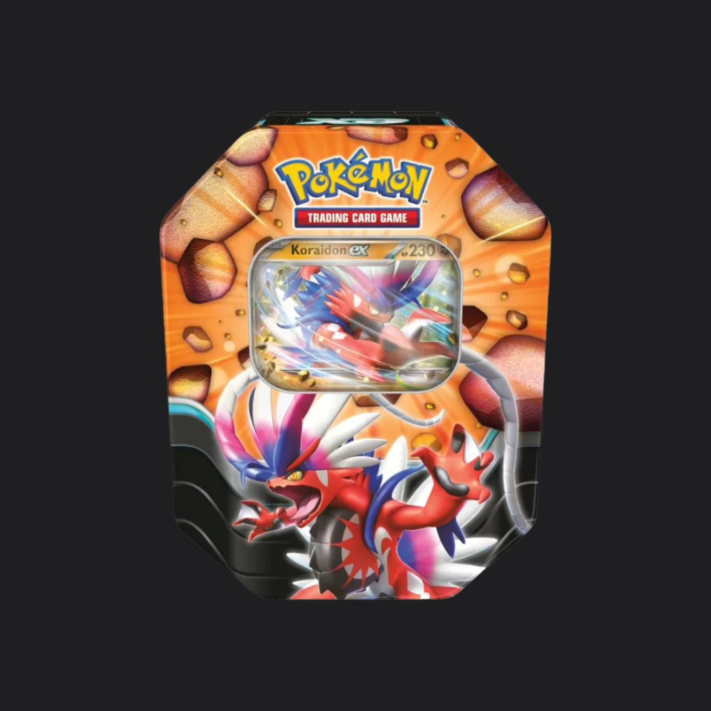 Koraidon ex Schlagkräftige-Legenden Tin-Box (deutsch)