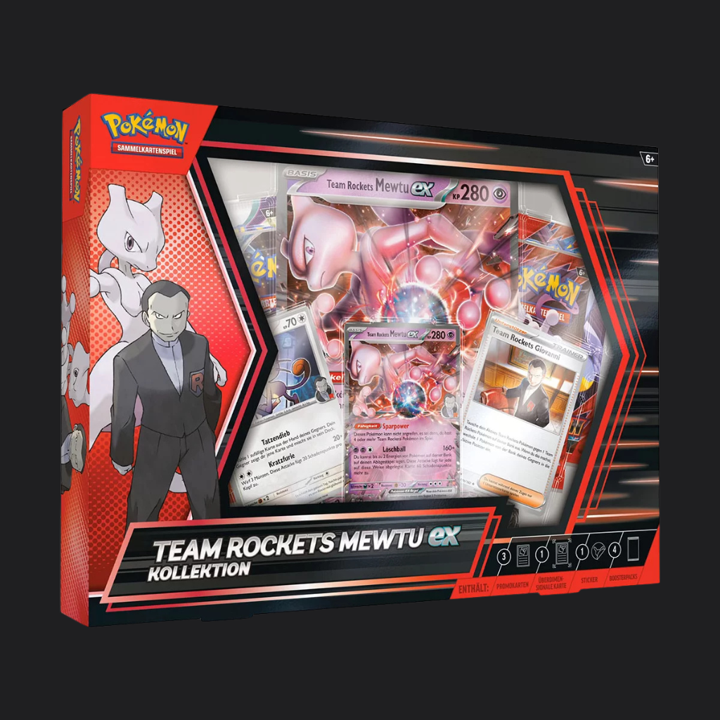 Team Rockets Mewtu eX Kollektion (deutsch)