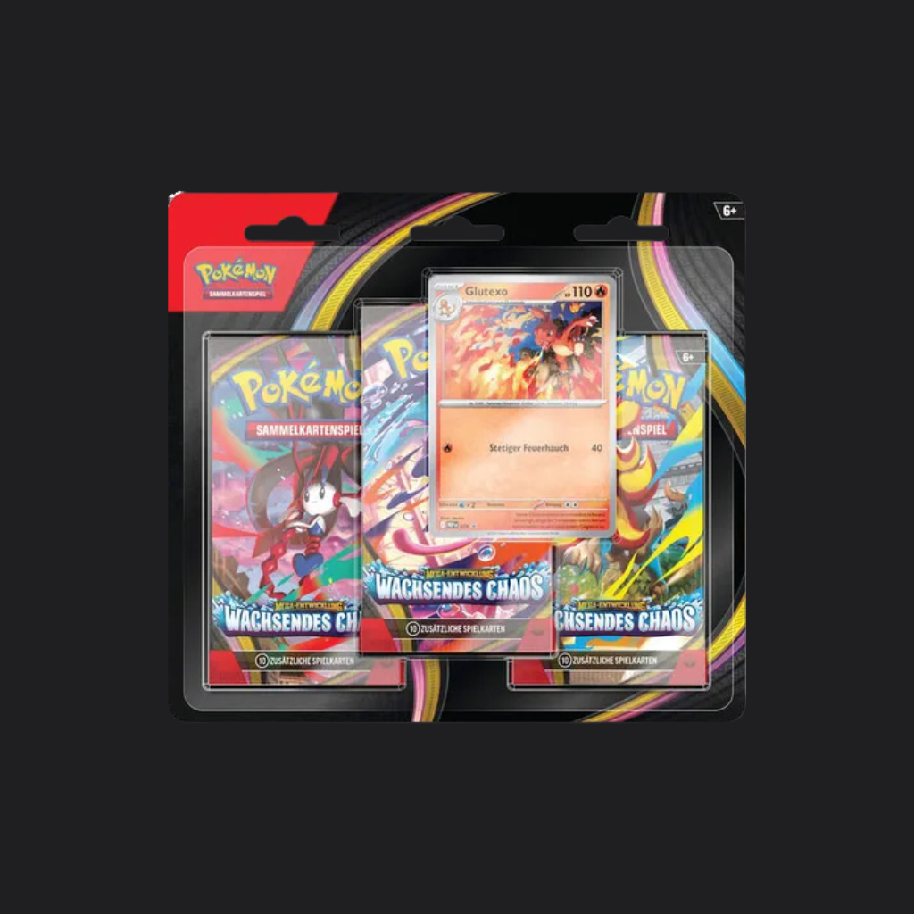 Wachsendes Chaos 3-Pack Blister - Glutexo (deutsch)