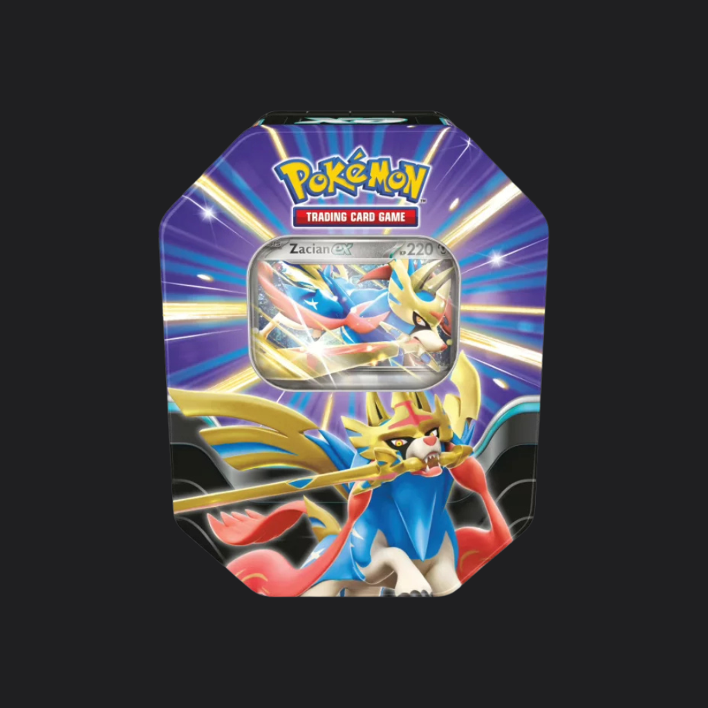 Zacian ex Schlagkräftige-Legenden Tin-Box (deutsch)