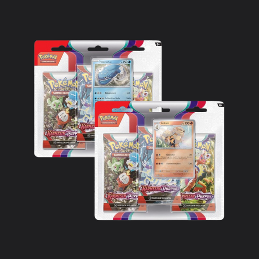 Karmesin & Purpur 3-Pack Blister (deutsch)