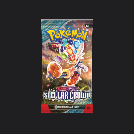 Karmesin & Purpur Stellar Crown Single Booster (englisch)