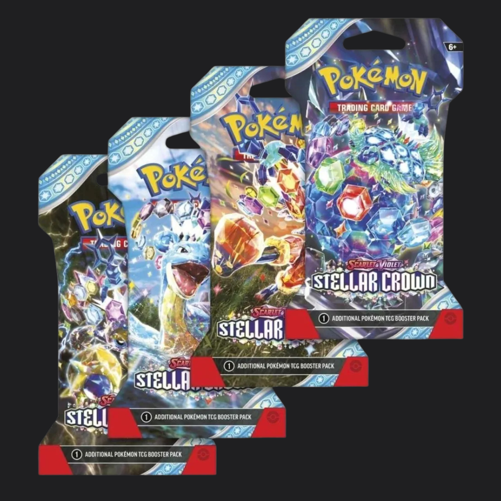Sleeved Booster Stellar Crown (englisch)