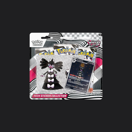 Scarlet & Violet White Flare Tech-Sticker-Collection - Gothitelle (englisch)