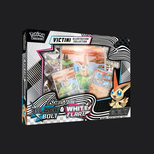 Scarlet & Violet Black Bolt & White Flare Victini Illustration Collection (englisch)